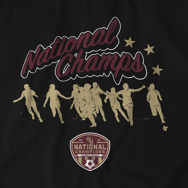 FSU Soccer: National Champions Adult T-Shirt