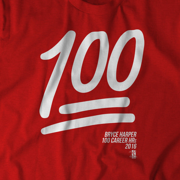 100 Home Runs Emoji - BreakingT