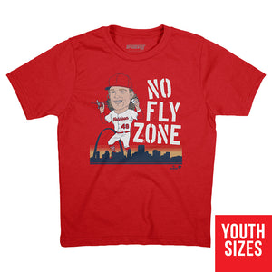 Harrison Bader: No Fly Zone Adult T-Shirt