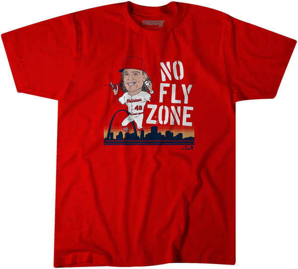 Harrison Bader: No Fly Zone Adult T-Shirt