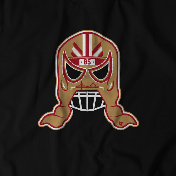 George Kittle: Lucha Mask Black & Red