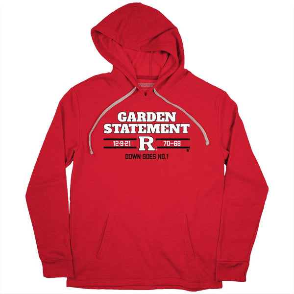 Rutgers Basketball: Garden Statement Adult T-Shirt