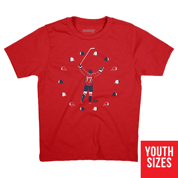 T.J. Oshie: Hat Trick Adult T-Shirt