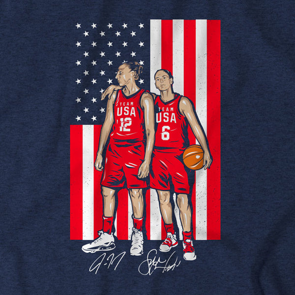 Team USA: Sue Bird and Diana Taurasi