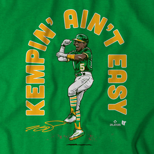 Tony Kemp: Kempin' Ain't Easy Adult T-Shirt