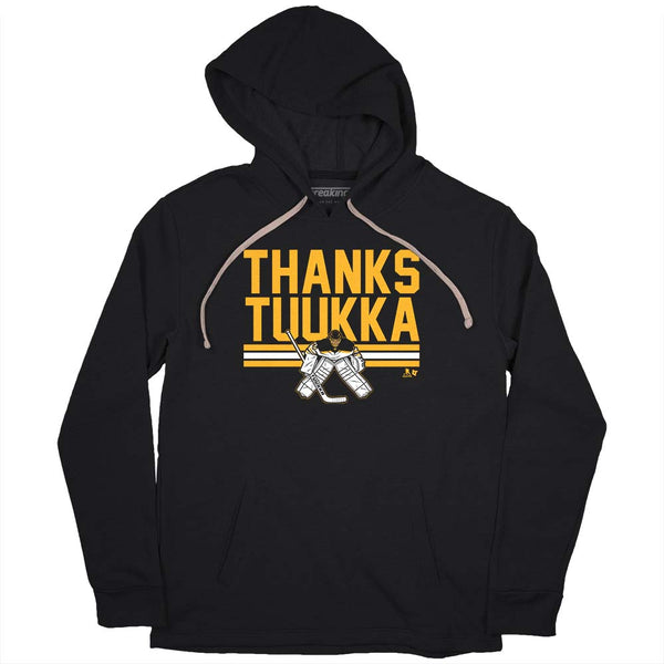 Tuukka Rask: Thanks Tuukka