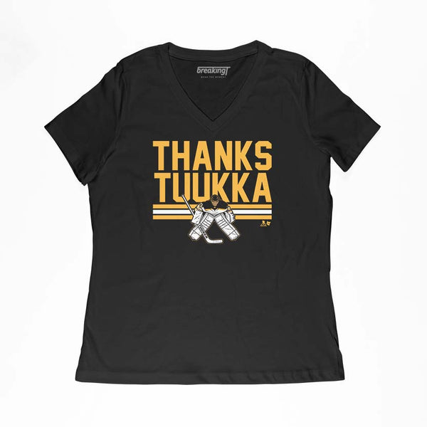 Tuukka Rask: Thanks Tuukka