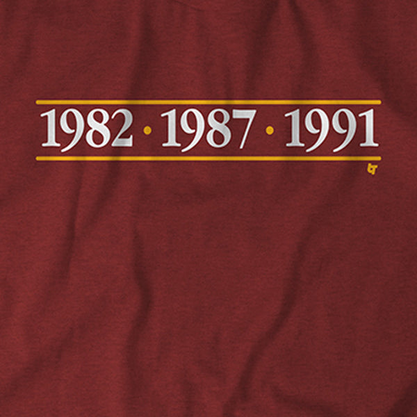 Washington Football Glory Years T-Shirt | Washington Pro Football