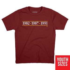 Washington Football Glory Years T-Shirt | Washington Pro Football