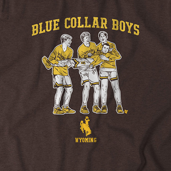 Wyoming Basketball: Blue Collar Boys Medium