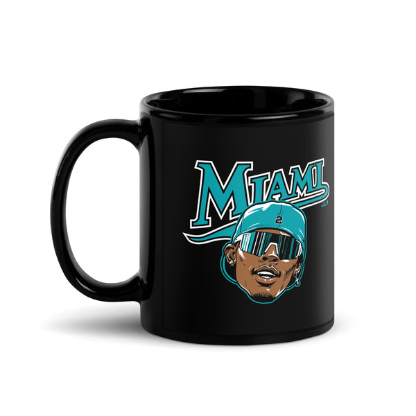 Jazz Chisholm: Swag Head Mug, Miami - MLBPA Licensed - BreakingT