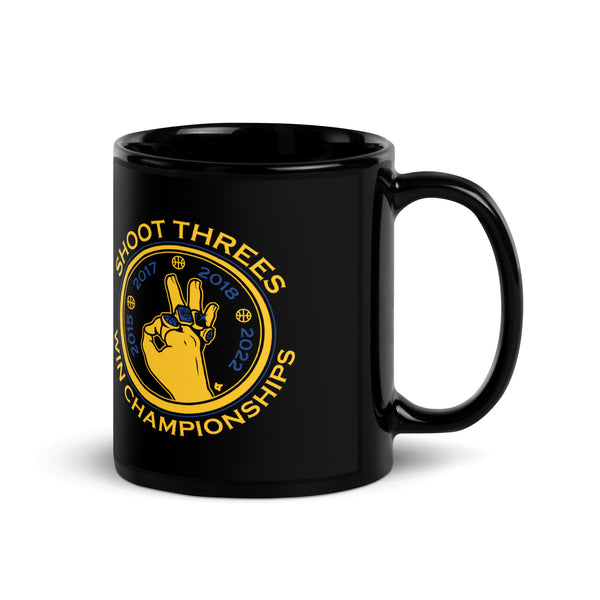 Shoot Threes & Win Championships Mug