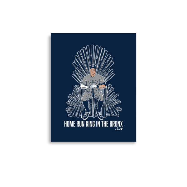 Aaron Judge: Home Run King in the Bronx Art Print