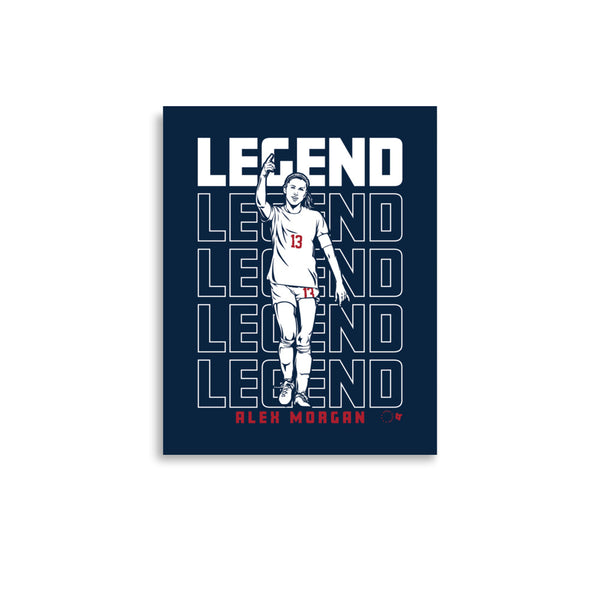 Alex Morgan: Legend Art Print