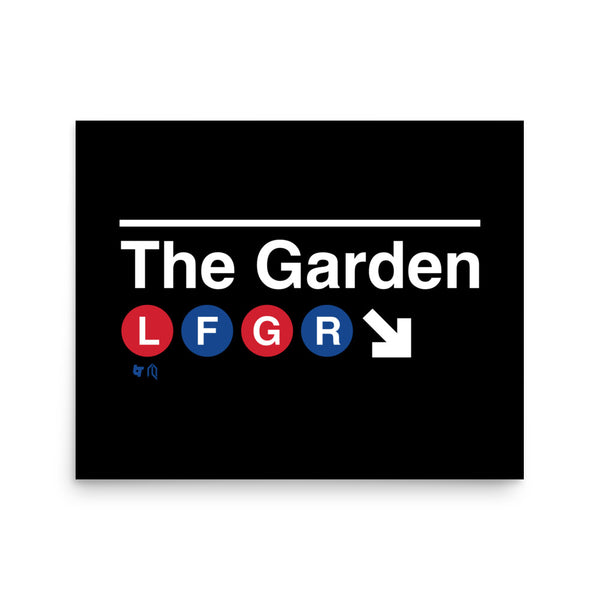 LFGR Subway Sign Art Print