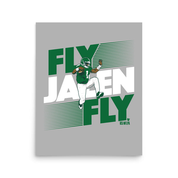 Jalen Hurts: Fly Jalen Fly Art Print