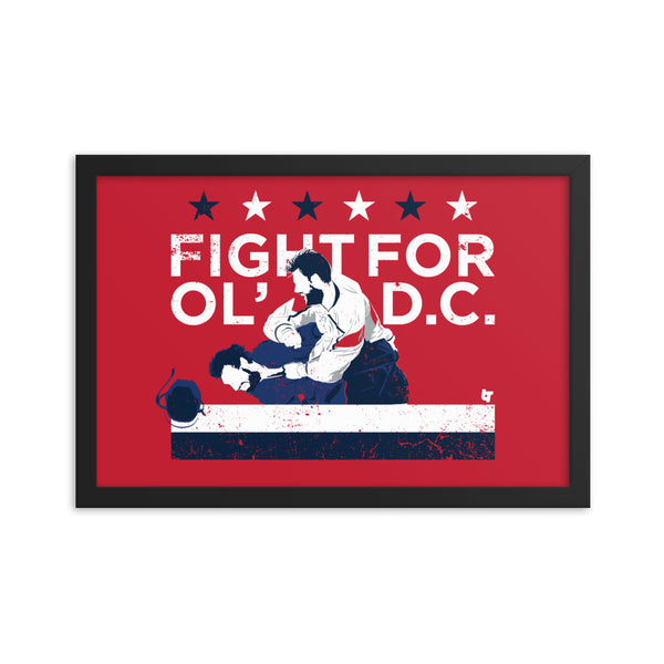 Fight For Old D.C. Framed Print