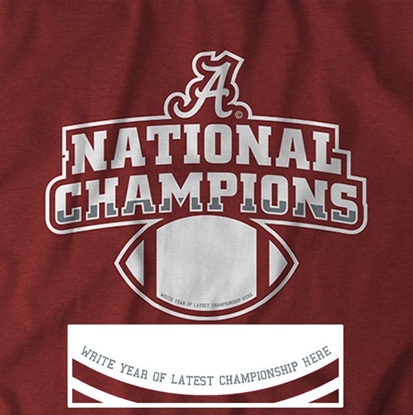 Alabama Football: DIY National Champions