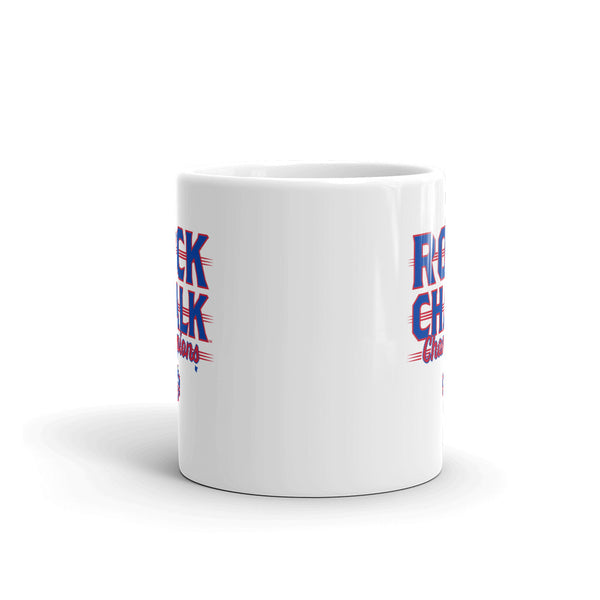 Kansas Basketball: Rock Chalk Champions Mug