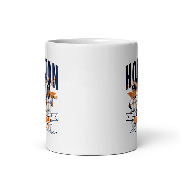 Houston: 2022 World Champions Caricature Mug