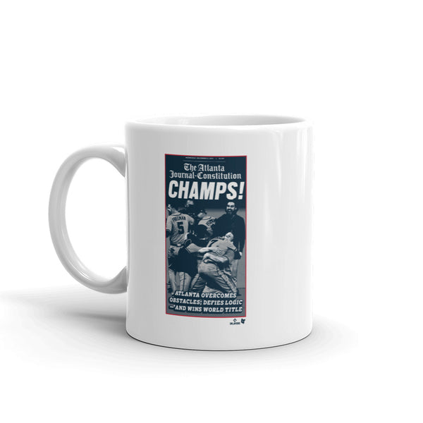 The Atlanta Journal-Constitution: World Champs Cover Mug