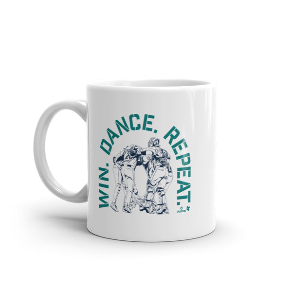 Seattle Baseball: Win. Dance. Repeat. Mug