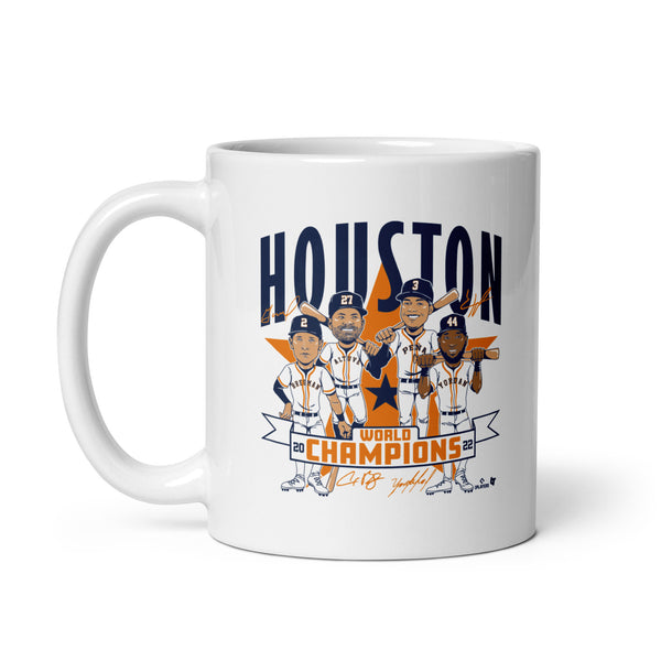 Houston: 2022 World Champions Caricature Mug