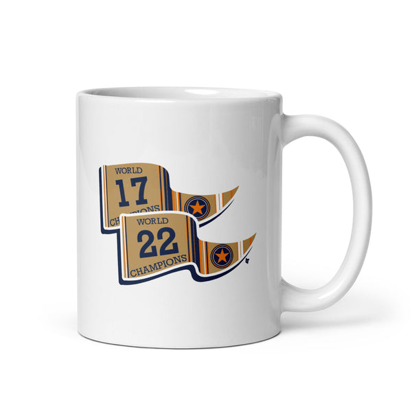 Houston Championship Pennants Mug