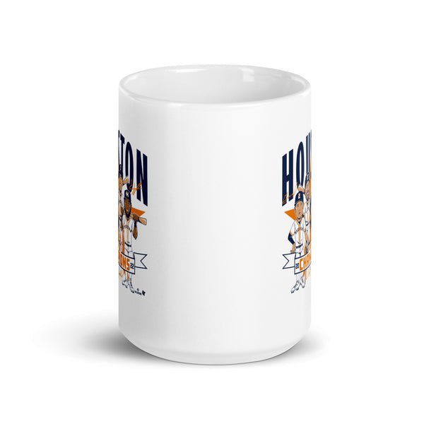 Houston: 2022 World Champions Caricature Mug