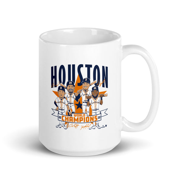 Houston: 2022 World Champions Caricature Mug