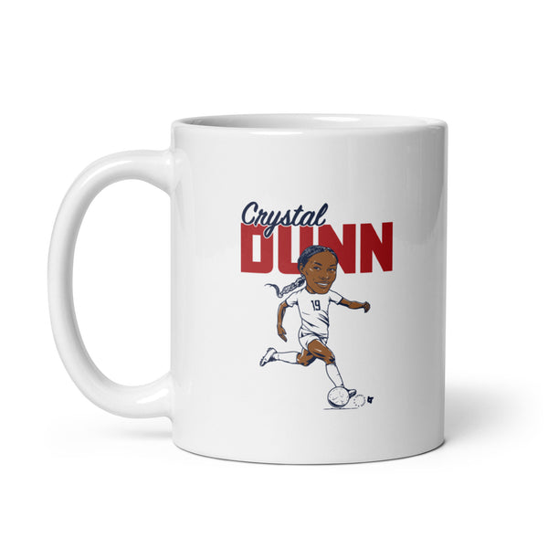 Crystal Dunn: Caricature Mug