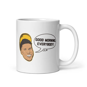 Juan Soto: Good Morning Everybody Mug, San Diego - MLBPA - BreakingT