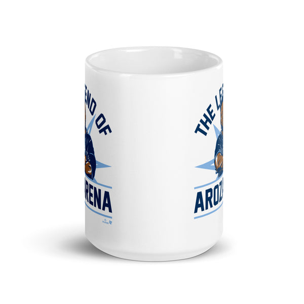 The Legend of Randy Arozarena Mug, Tampa Bay - MLBPA - BreakingT