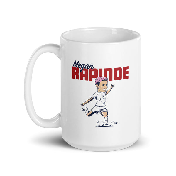 Megan Rapinoe: Caricature Mug